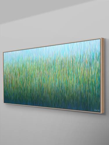 Original Abstract Painting by George Hall