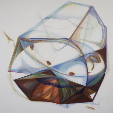 Original Abstract Painting by Naomi Yuki